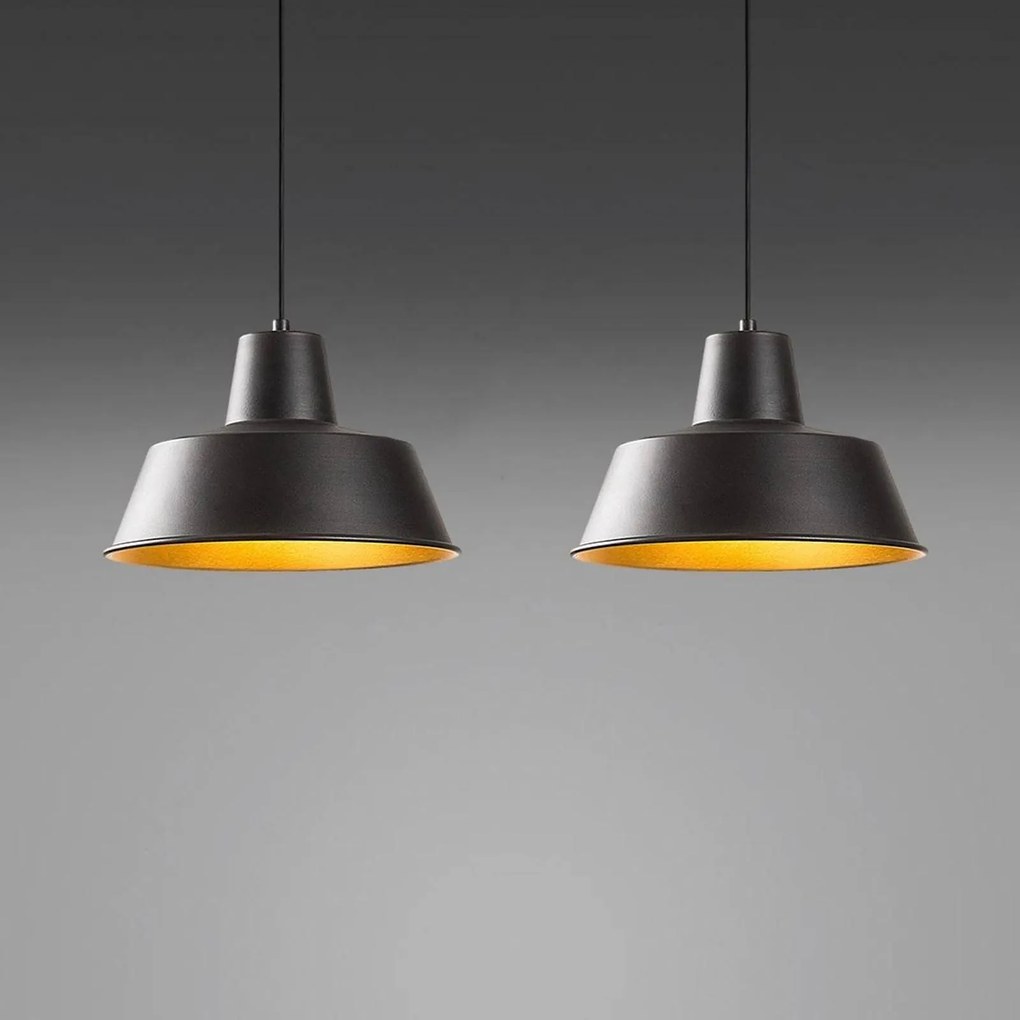 Lampada a sospensione Saglam 3738 Opviq, dimmerabile, Nero, Soggiorno / Sala da pranzo, Metallo, Lampada a sospensione