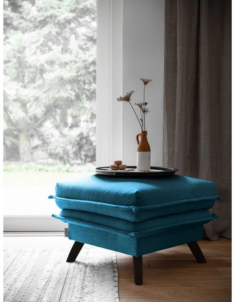 Pouf turchese Charming Charlie - Miuform