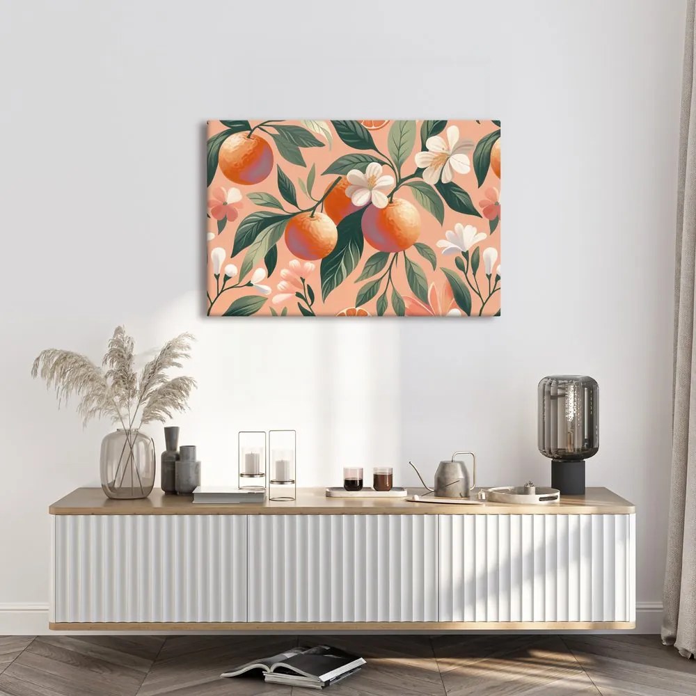 Quadro su tela – Giardino di aranci