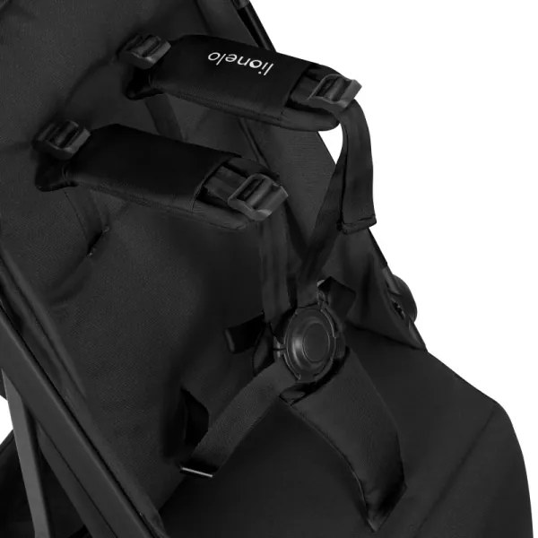 Lionelo - Passeggino sportivo JULIE AIR Nero Onice