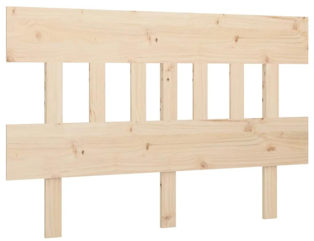 Testiera per letto 143,5x3x81 cm in legno massello di pino