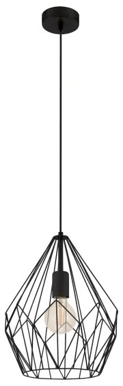 Eglo 49257 - Lampadario CARLTON 1xE27/60W/230V