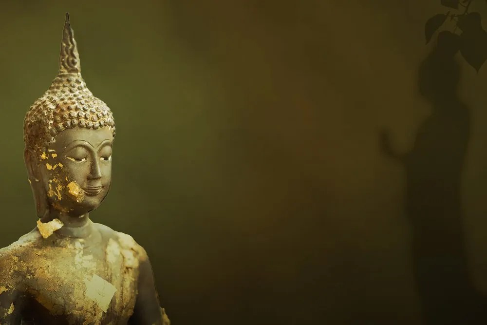Stampa su tela – Buddha e il suo riflesso