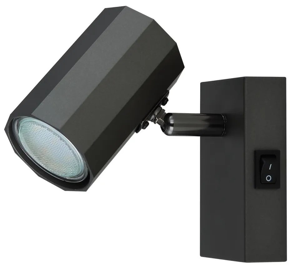 Globo 57918-1 - Faretto da parete JAMES 1xGU10/25W/230V