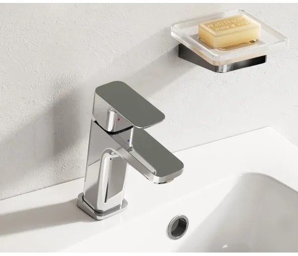 Ravak X070127 - Miscelatore per lavabo FREE 14,5 cm cromato lucido
