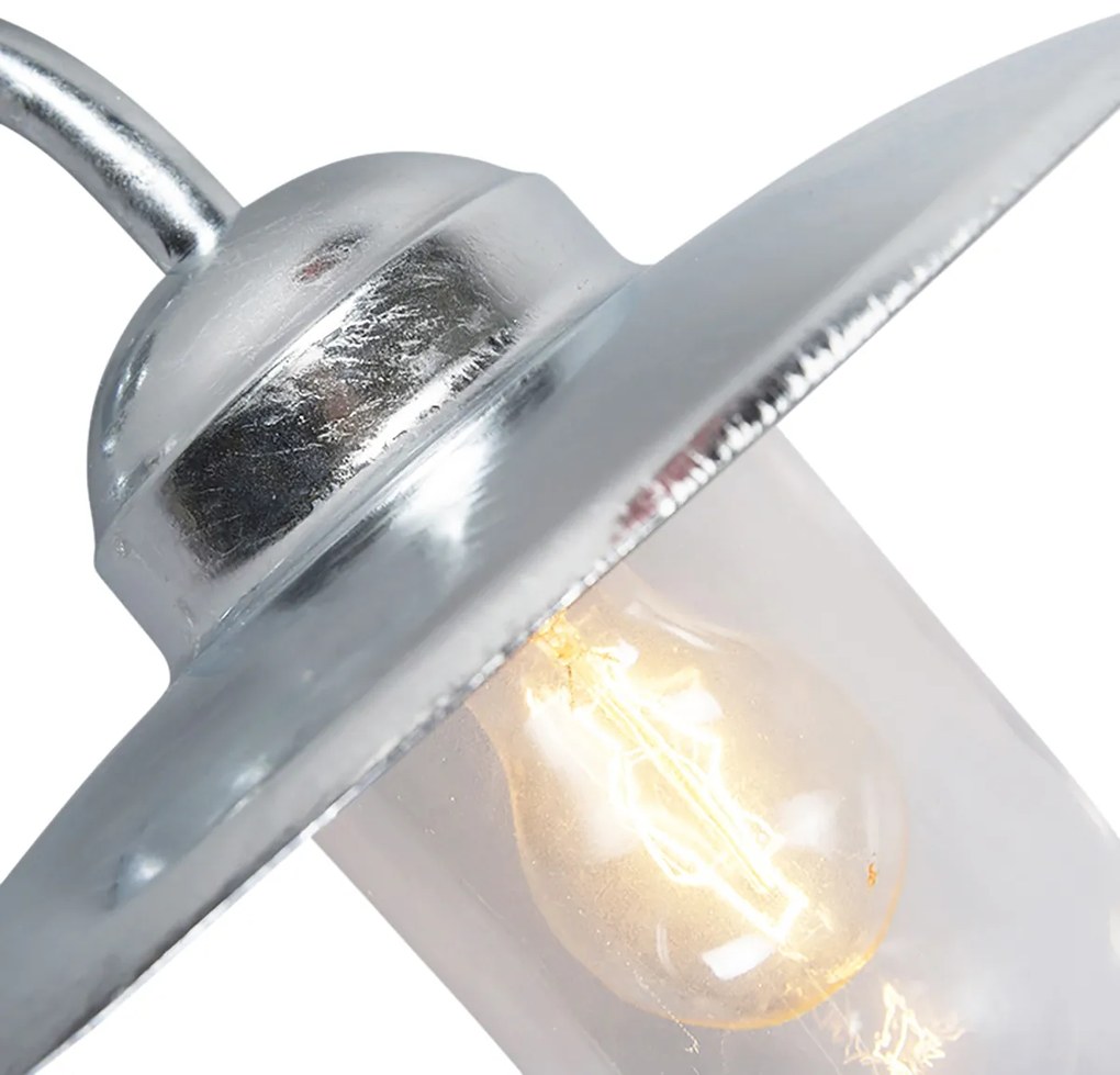 Lampada da parete per esterni intelligente zinco IP44 con Wi-Fi A60 - Munich