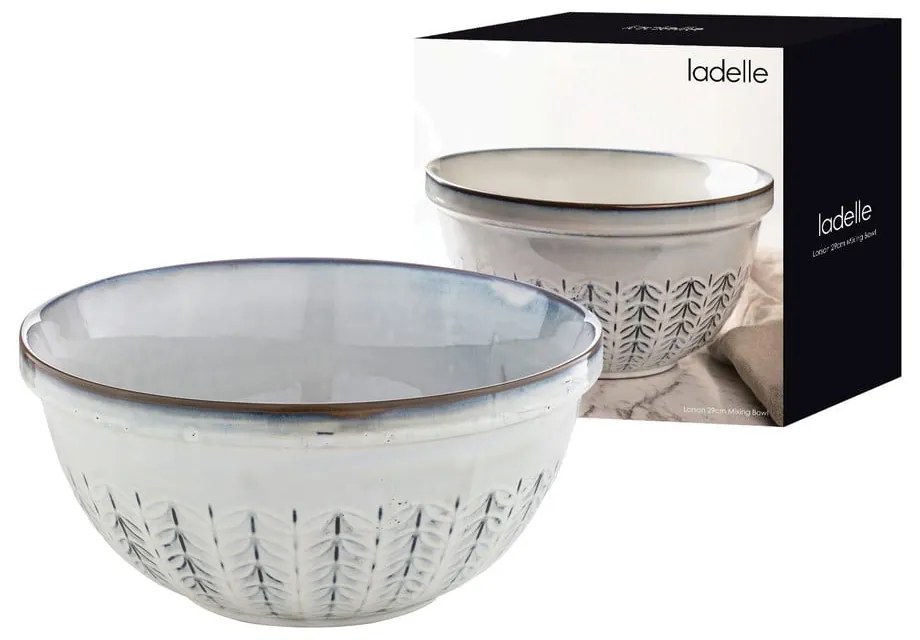 Ciotola in gres grigio chiaro ø 29 cm Lorson - Ladelle