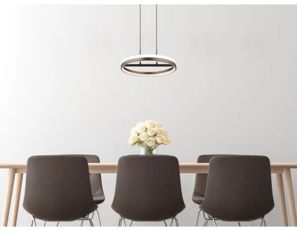 Globo 67179H - Lampadario LED a cavo DELLA LED/40W/230V 3000/4000/6000K Ø 39,7 cm