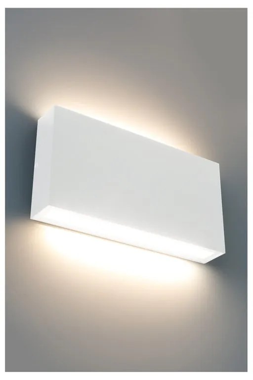 Applique LED garage madrid bianco,, luce con 3 temperature di colore BOTLIGHTING IP65 cct da bianco caldo a bianco freddo