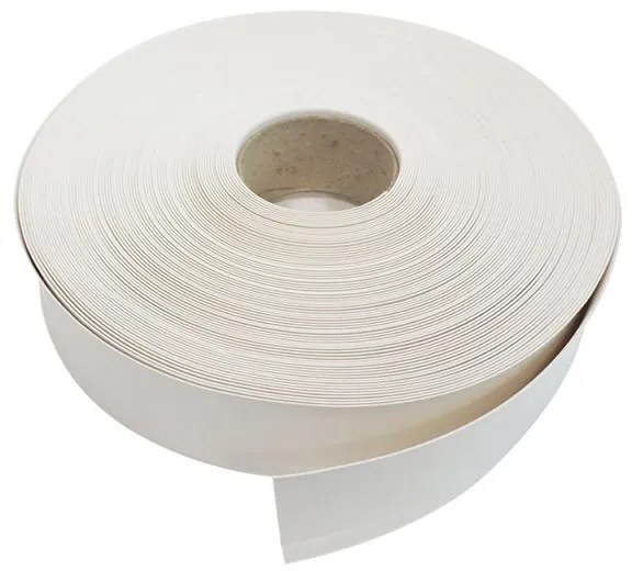 Battiscopa in rotolo TRAFIL in pvc bianco Sp 1.5 mm x H 6 x L 5000 cm / 50 m