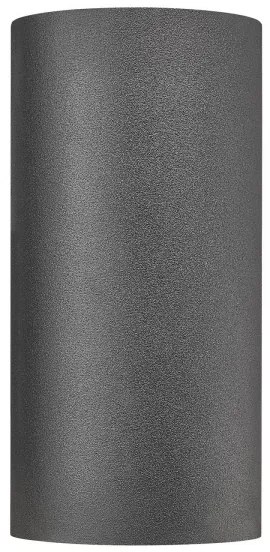 Nordlux - Applique da esterno CANTO 2xGU10/28W/230V IP44 nero