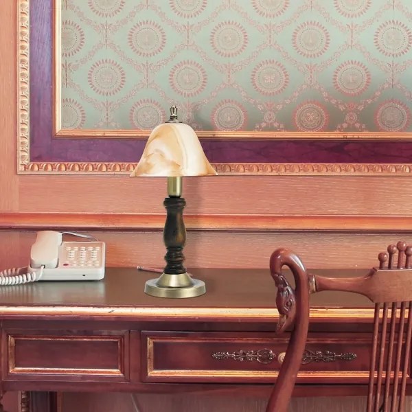 Rabalux 7092 - Lampada da tavolo RUSTIC 3 1xE14/40W/230V