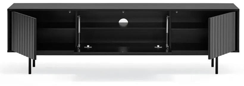 Tavolo TV nero 180x52 cm Sierra - Teulat