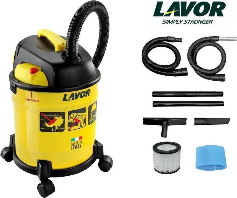 Lavor Freddy 4in1 Aspiratore industriale giallo 20L
