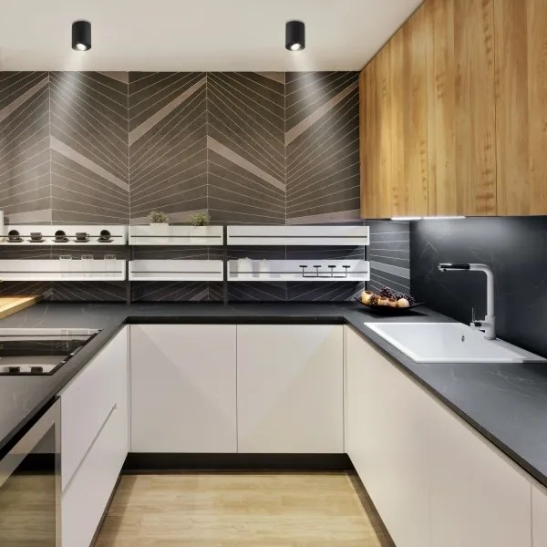 Brilagi - Faretto LED RGBW dimmerabile MIA 1xGU10/6W/230V 100x80 mm nero