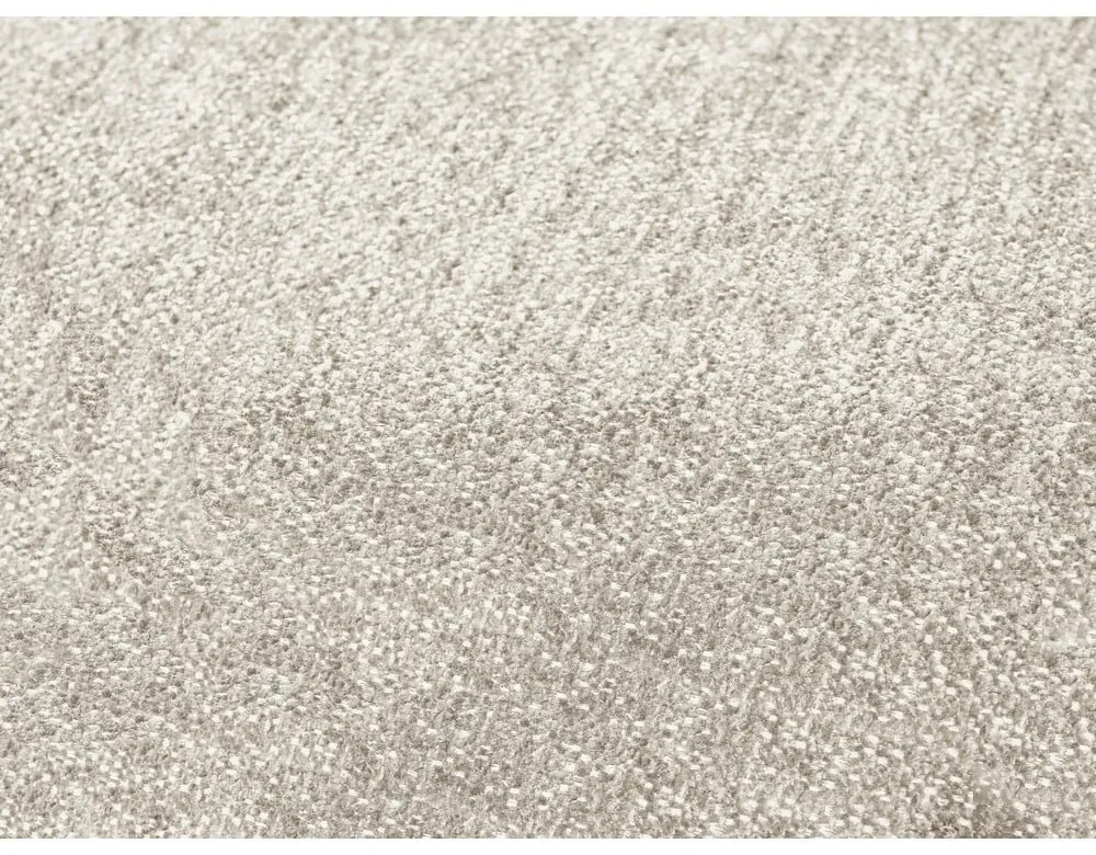 Divano angolare bianco allungabile e con contenitore (penisola a destra/a L) con rivestimento in ciniglia Everest – Bobochic Paris