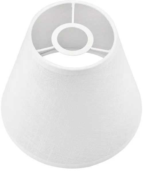 Paralume di ricambio ANTONIO E14 140x160 mm bianco