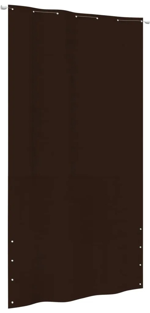Paravento Per Balcone Marrone 140x240 Cm İn Tessuto Oxford /