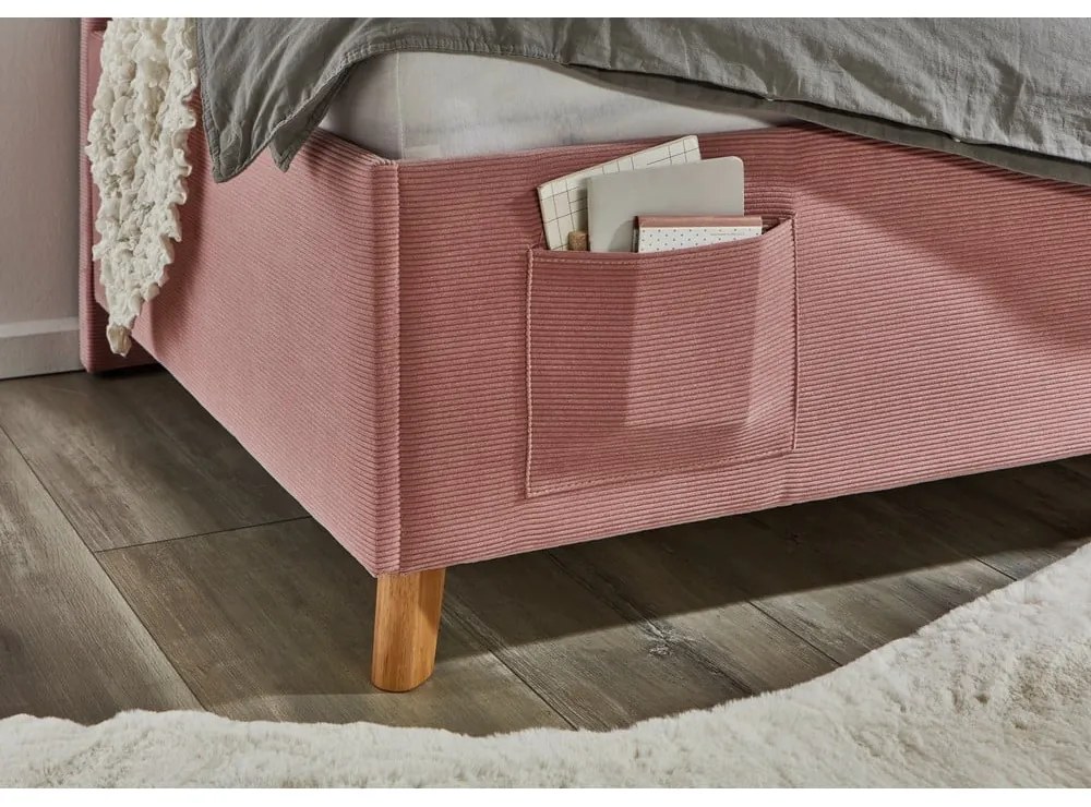 Letto rosa per bambini 120x200 cm Cool - Meise Möbel