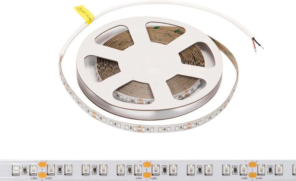Striscia LED 24V 144W/m Luce Arancione - IP54 - 5 metri
