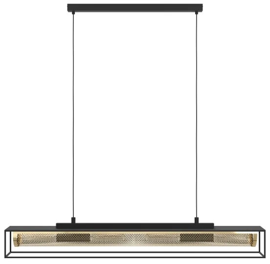 Eglo 43788 - Lampadario a sospensione con filo NOHALES 4xE27/40W/230V