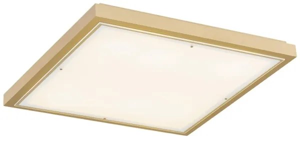 Argon 7167 - Plafoniera CARLSON 2xE27/15W/230V 29x29 cm oro