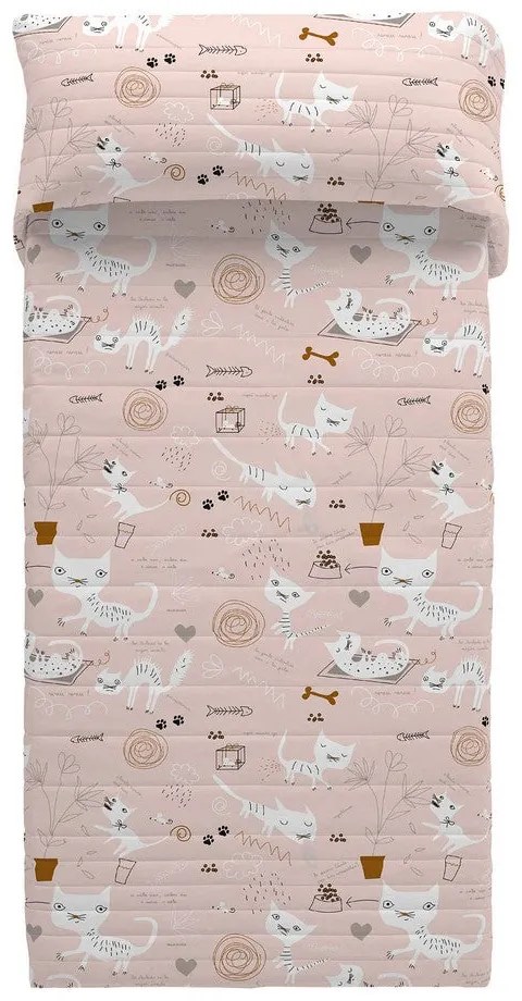 Trapunta Panzup Cats 4 (240 x 260 cm) (Letto da 135/140)