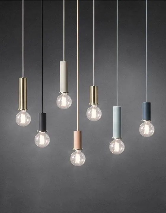 Lampada da soffitto pensile singola OSTI A coral