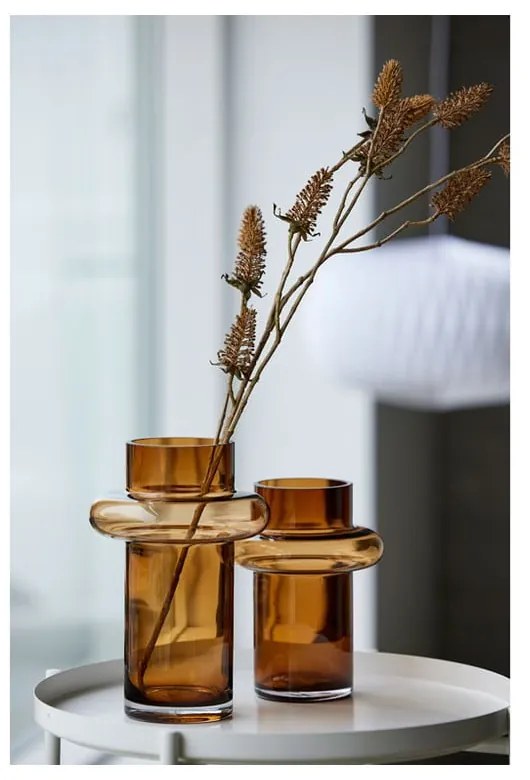 Vaso in vetro arancione Tube - Lyngby Glas