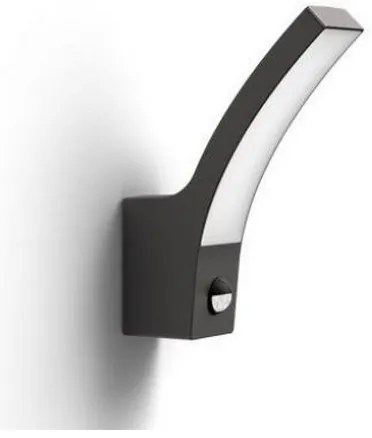 Philips-LED Applique da esterno con sensore SPLAY LED/12W/230V 4000K IP44