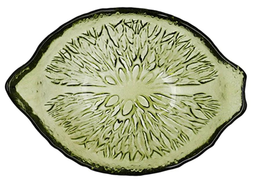 Ciotola Quid Acid Lime 15,5 x 11,5 x 4,5 cm Verde Vetro (6 Unità)