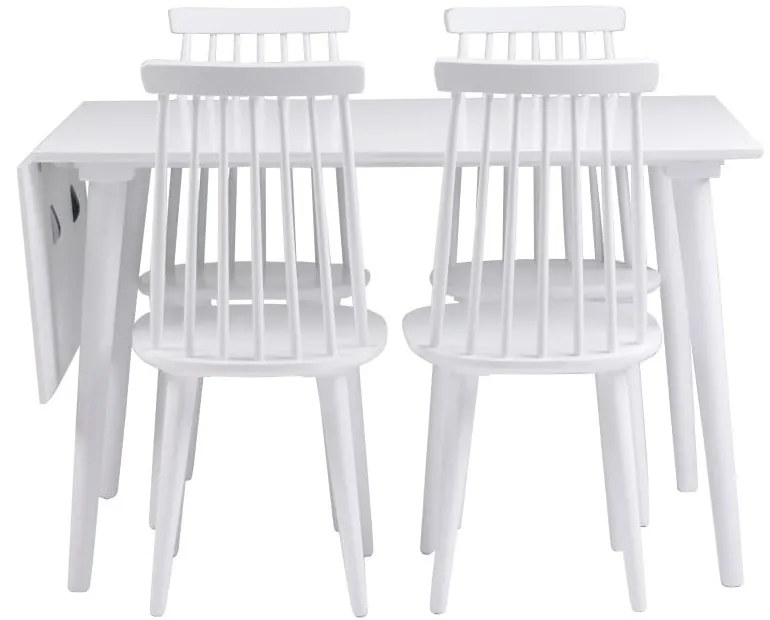 Tavolo da pranzo bianco Lotte Leaf, 120 x 80 cm Lotta - Rowico