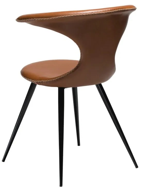 Sedia in similpelle marrone Flair - DAN-FORM Denmark