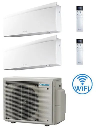 Daikin - Climatizzatore garanzia italia emura Dual Split Inverter 12000 + 12000 btu con u.e. 2MXM50A9 Classe a+++/a++ novita' 2024