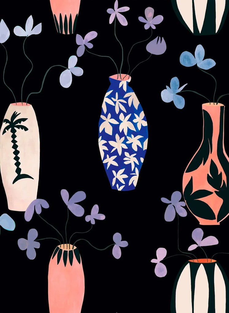 Coordonne Carta da parati Vase Of Paradise - 8000065N