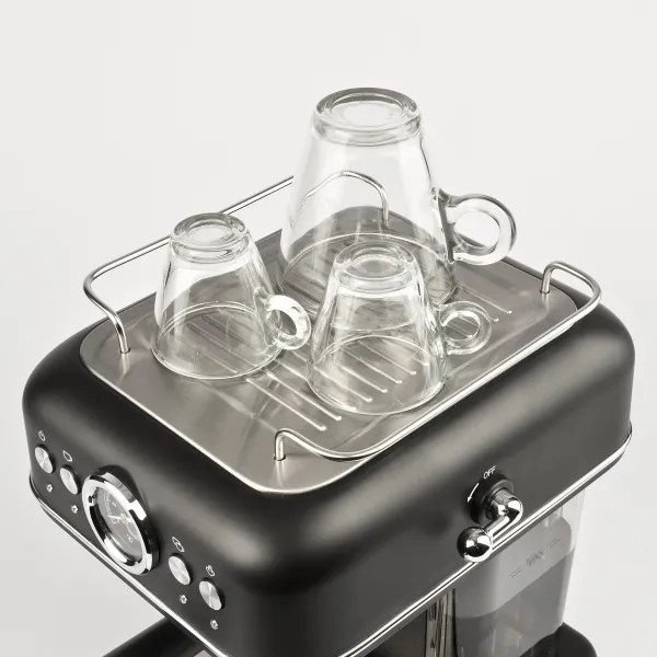 G3Ferrari G1018800 - Macchina da caffè espresso con portafiltro ALCHIMIA 950W/230V 15 bar nera