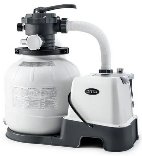 1PZ POMPA A SABBIA COMBO CON CLORINATORE portata 6.000 lt/h