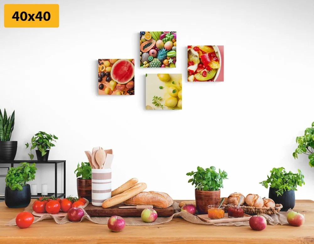Set di quadri – Frutta succosa