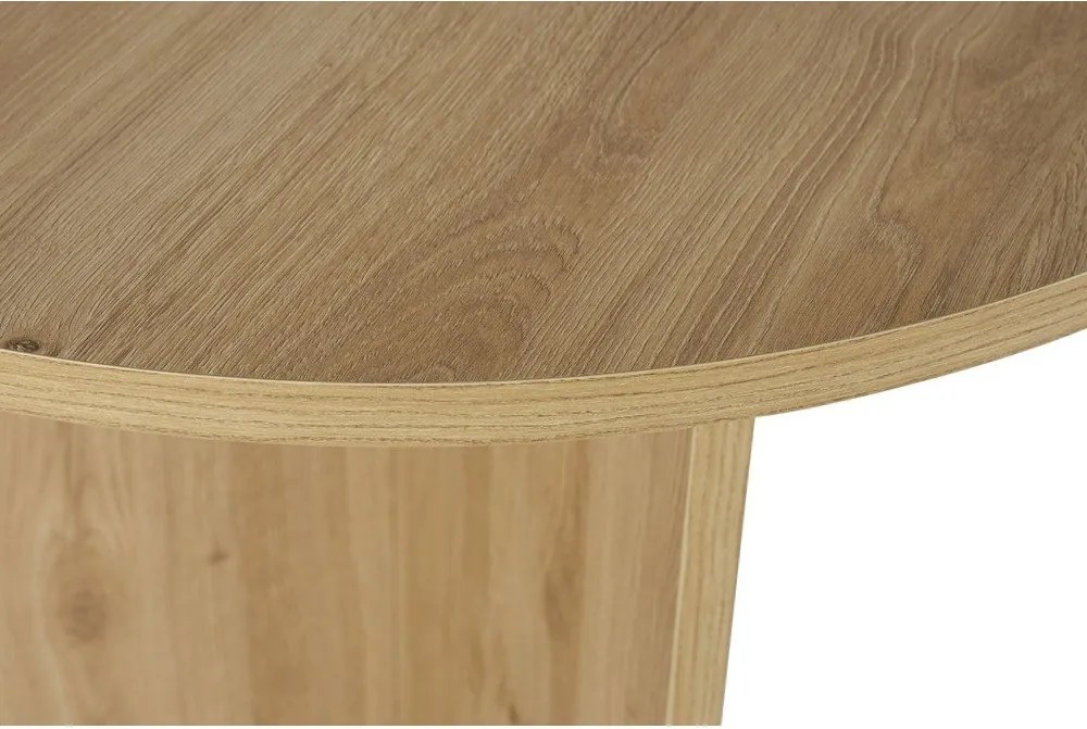 Tavolo da pranzo con effetto rovere 89,5x180 cm Sablin – Kalune Design