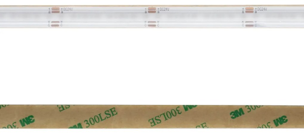 Striscia LED COB RGB 14.5W/m 24VDC IP67 5m Professional Colore RGB