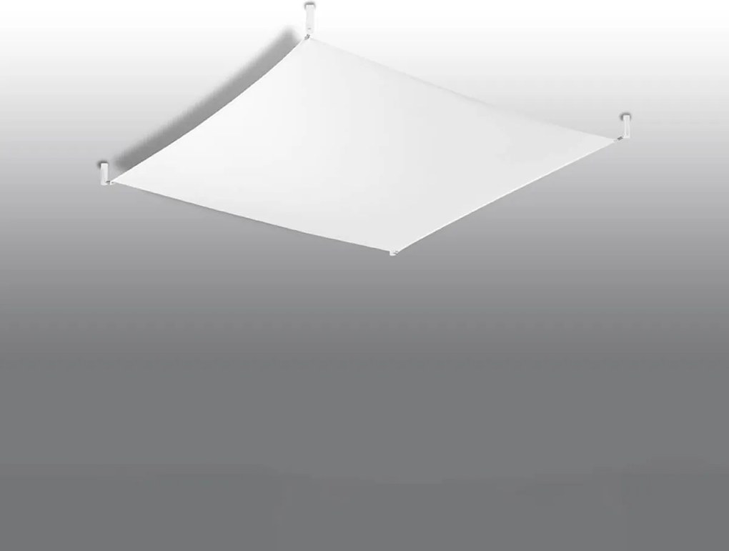 Lampada da Soffitto in Tessuto 4xG13 85W LUNA 2 Bianca