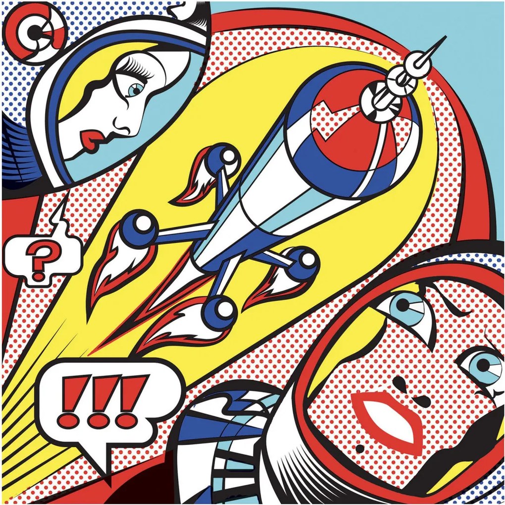 Gioco creativo - Roy Lichtenstein - Supereroi