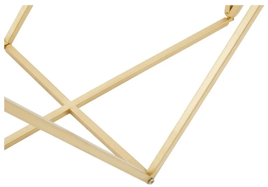 Consolle con piano in vetro oro 40x120 cm Farran - Premier Housewares