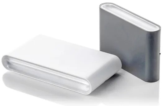 LED2 - Applique a LED da esterno FLAT 2xLED/3W/230V IP65 nero