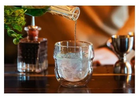 Set di 2 bicchieri a doppia parete , 250 ml Sferico - Vialli Design