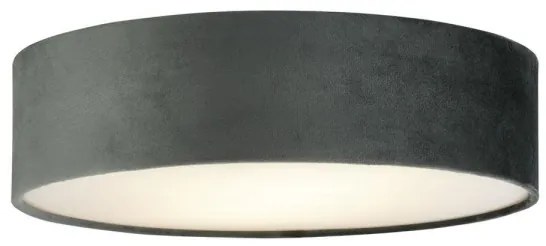 Searchlight 23298-2GY - Plafoniera DRUM PLEAT 2xE27/15W/230V grigio