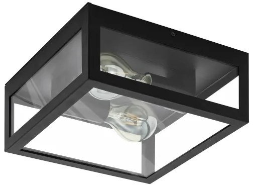 Eglo 99122 - Plafoniera da bagno AMEZOLA 2xE27/40W/230V