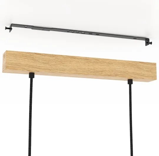 Eglo 900313 - Lampadario a sospensione con filo CASTRALVO 3xE27/40W/230V