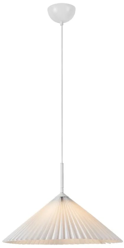 Lampada a sospensione bianca ø 50 cm Plisado - Markslöjd