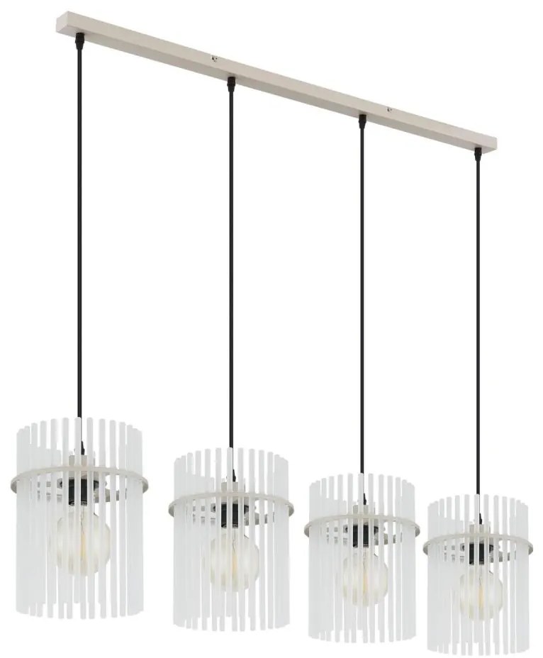 Globo 15698-4HB - Lampadario sospeso con cavo GORLEY 4xE27/60W/230V